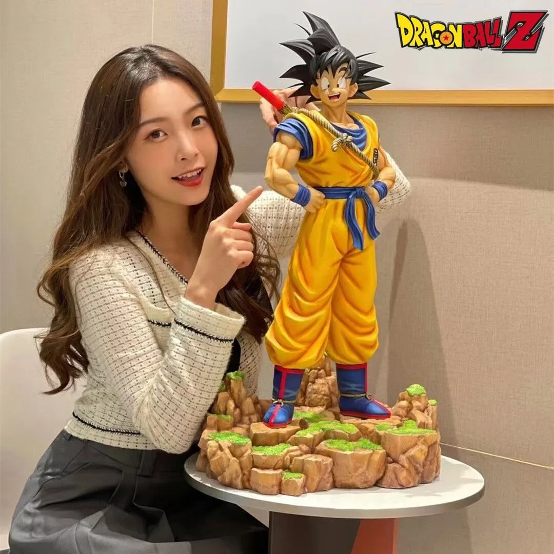 Goku Power Pole Statue