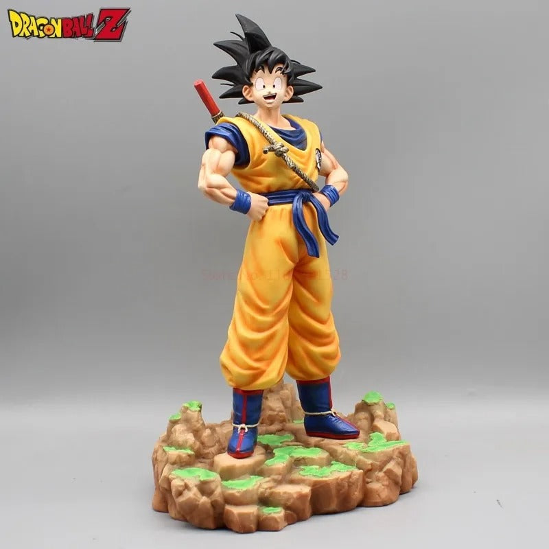Goku Power Pole Statue