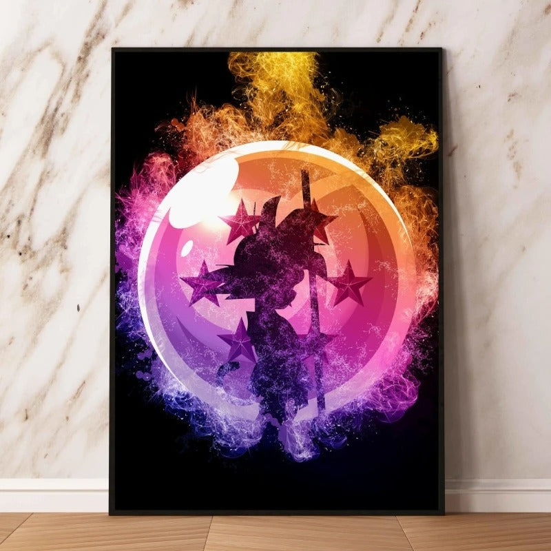 Dragon Ball Wall Portrait